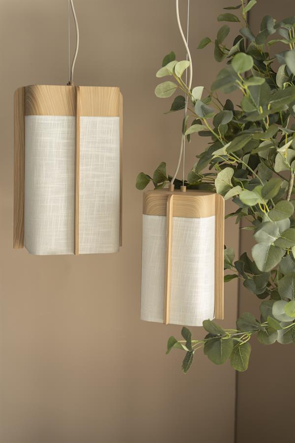 By-Boo Pendant lamp Aterlier small - natural