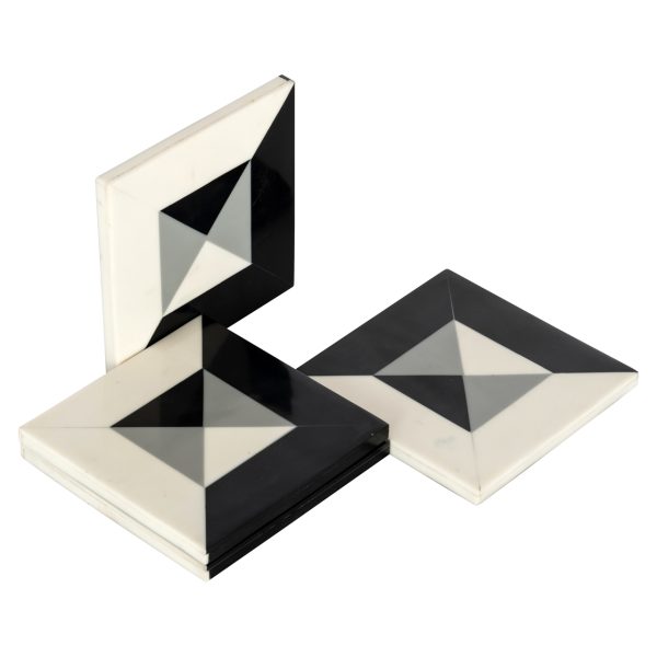 Richmond Interiors Wijn- en baraccessoires Louel black/white
