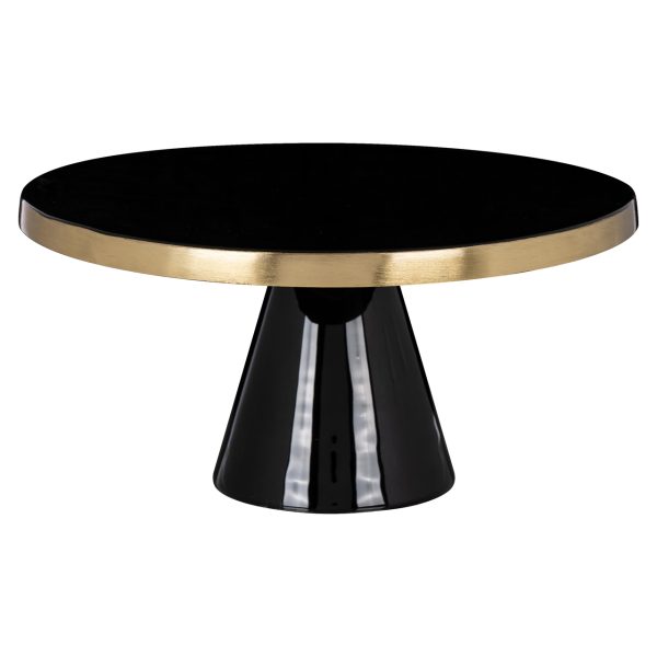 Richmond Interiors Taartplateau Elena black/gold