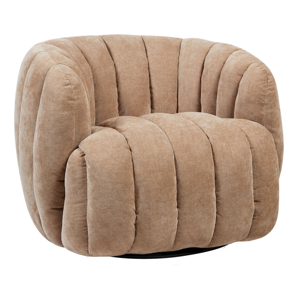 Tower Living Verdi Fauteuil - Maloy 34 taupe (draaibaar)