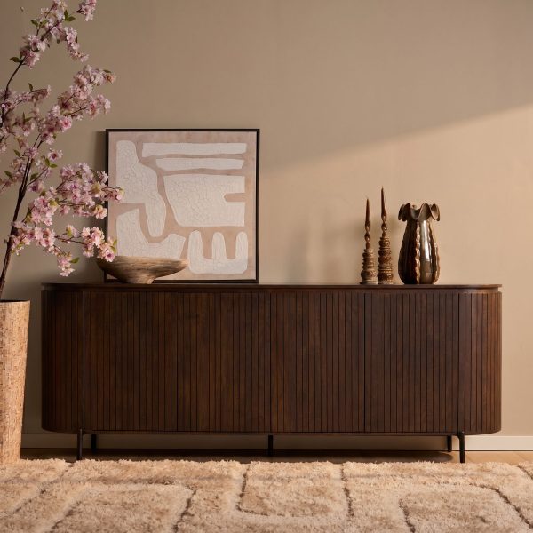 Starfurn Dressoir Solana Bruin Mangohout 210 cm