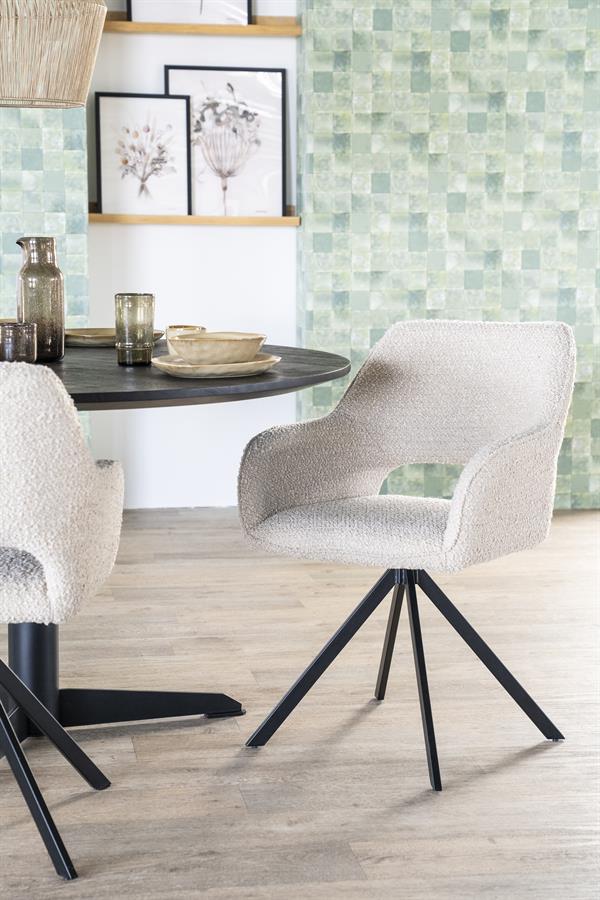 Eleonora Stoel Fabio - beige Spark