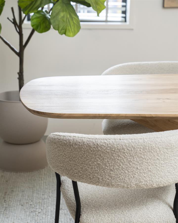Eleonora Eettafel Nikki 280x100 - naturel