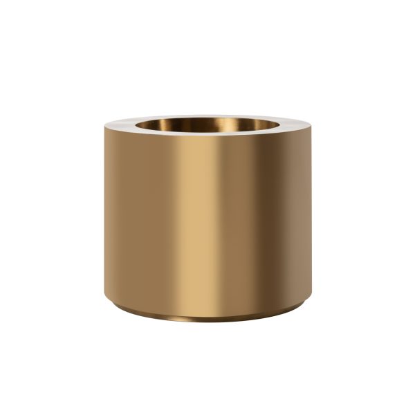 Richmond Interiors Plantenbak Donna brushed gold 60Ø