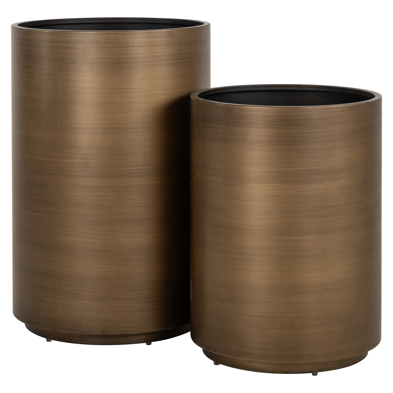Richmond Interiors Plantenbak Dira brushed gold 45Ø