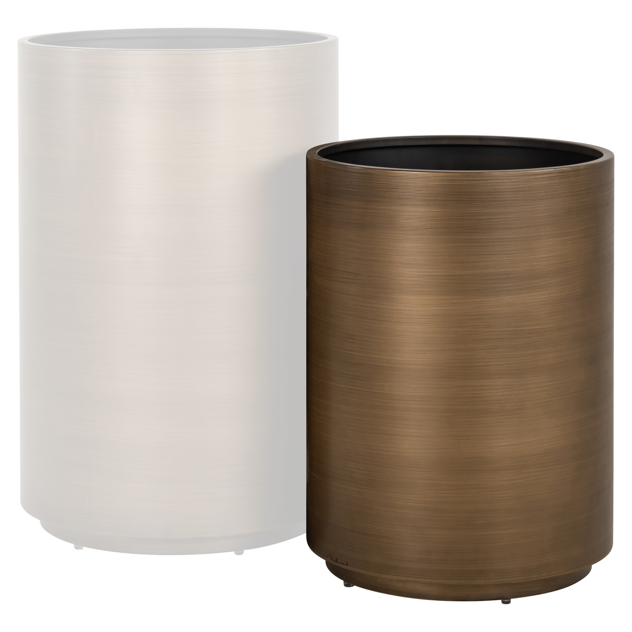 Richmond Interiors Plantenbak Dira brushed gold 45Ø