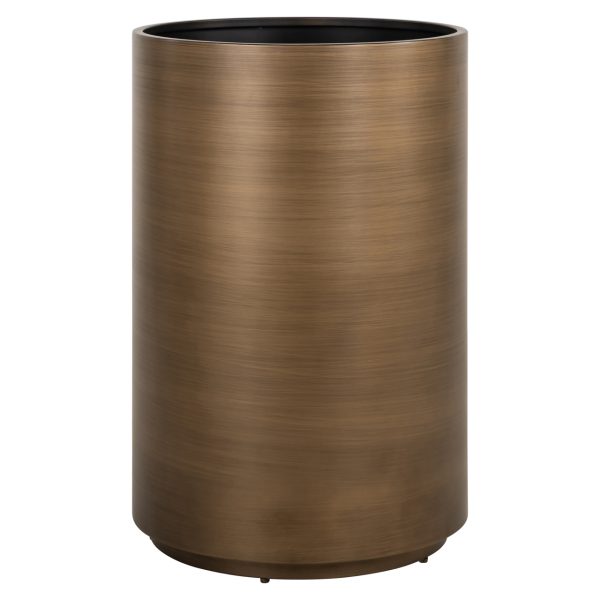Richmond Interiors Plantenbak Dira brushed gold 50Ø