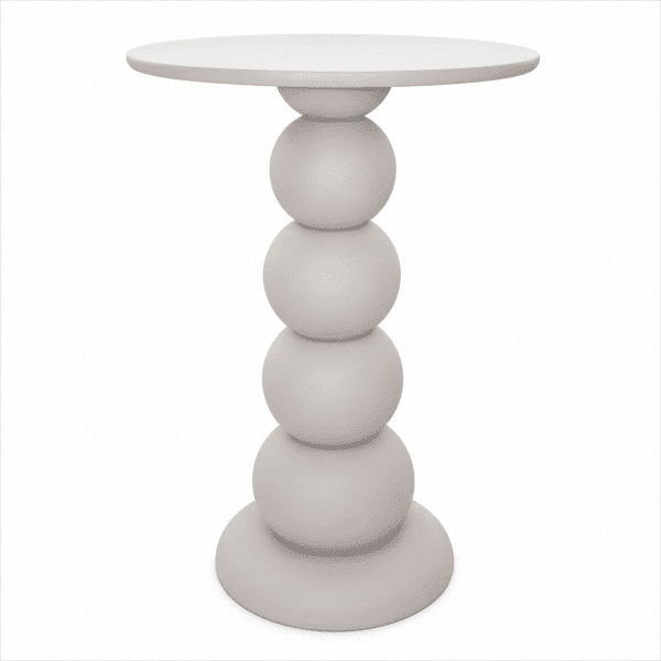 Nijwie MySons Gouda plantentafel, Ø51, H98, Off-White - Formaggio Collection