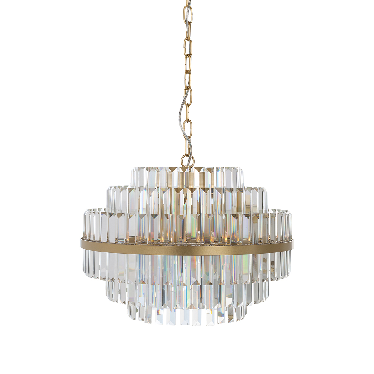 Richmond Interiors Hanglamp Desire brushed gold small