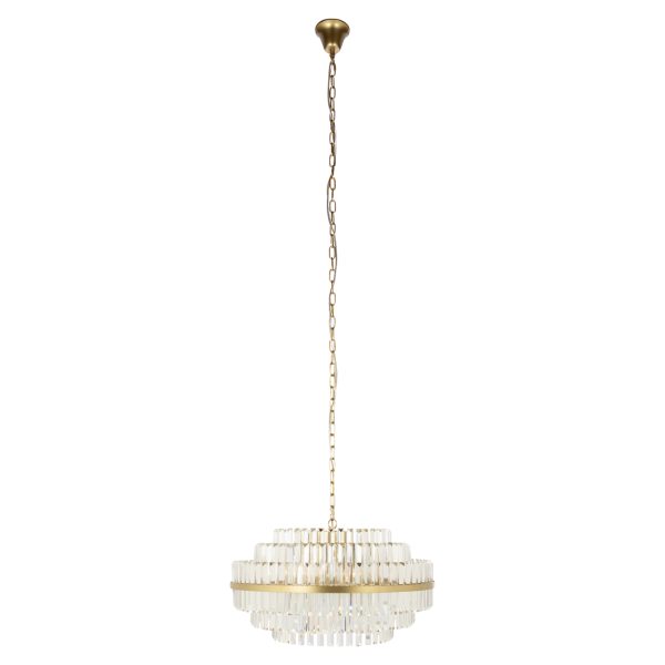 Richmond Interiors Hanglamp Desire brushed gold medium