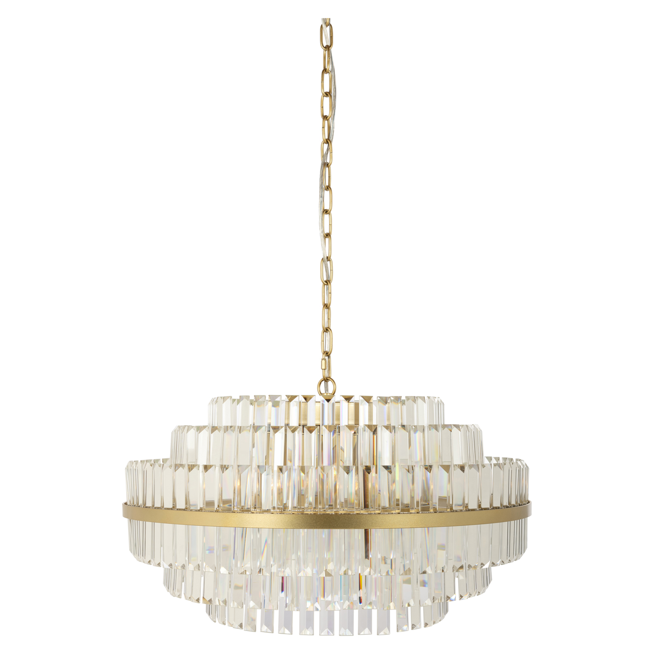 Richmond Interiors Hanglamp Desire brushed gold medium