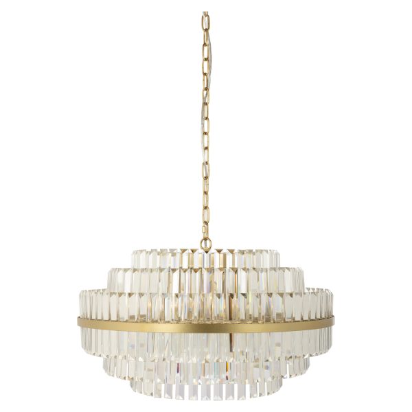 Richmond Interiors Hanglamp Desire brushed gold large