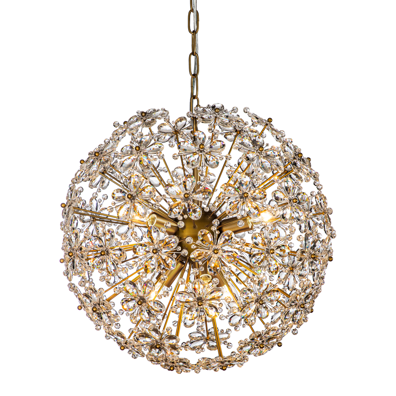 Richmond Interiors Hanglamp Cyntha bronze
