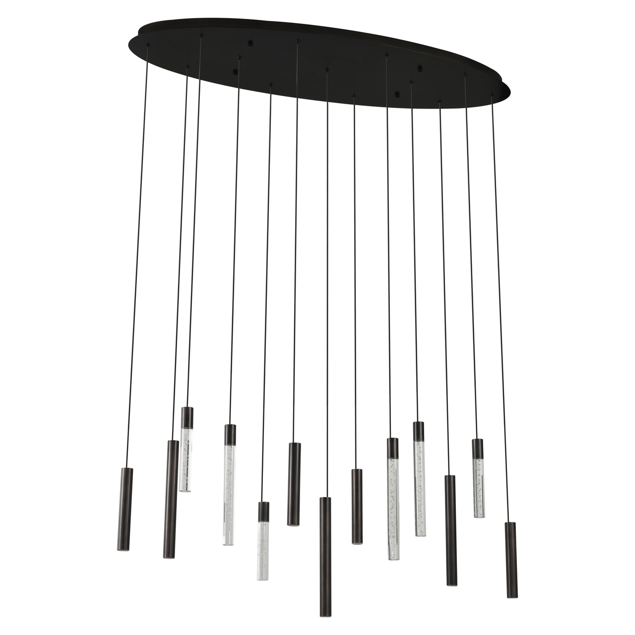 Richmond Interiors Hanglamp Oxley bronze large
