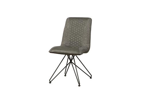 Tower Living Capri Stoel - Vintage Grey + Linen Grey
