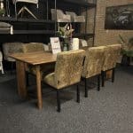 SHOWMODEL UrbanSofa eetkamerstoelen set van 6 Odin Kensington Gold