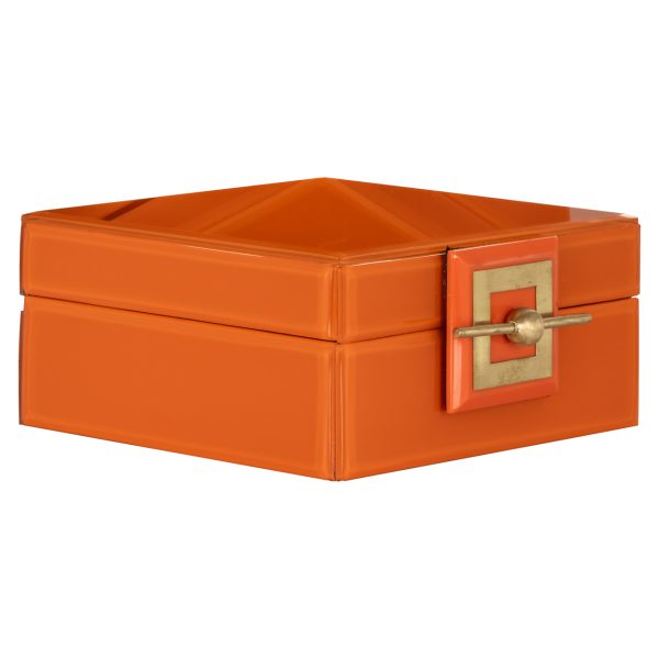 Richmond Interiors Opbergdoos Bodine orange small