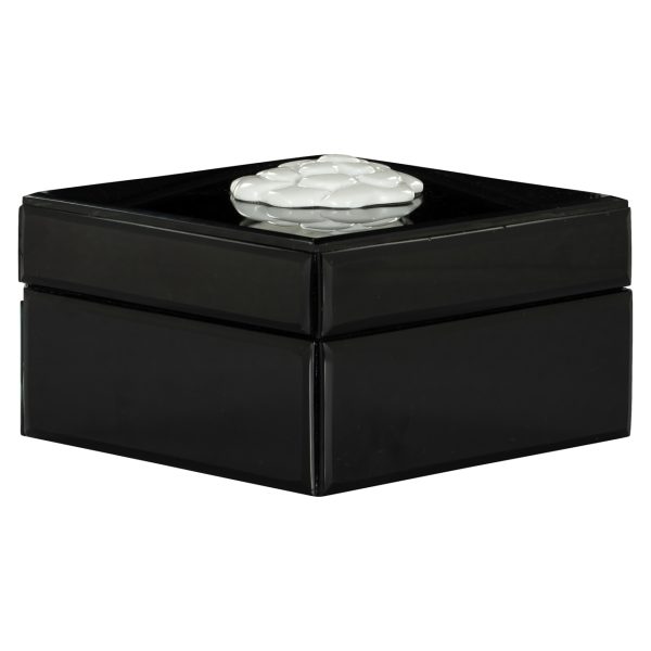 Richmond Interiors Opbergdoos Lune black/white