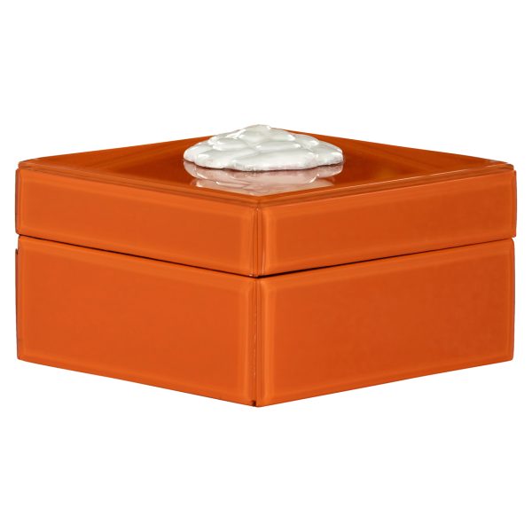 Richmond Interiors Opbergdoos Lunia orange