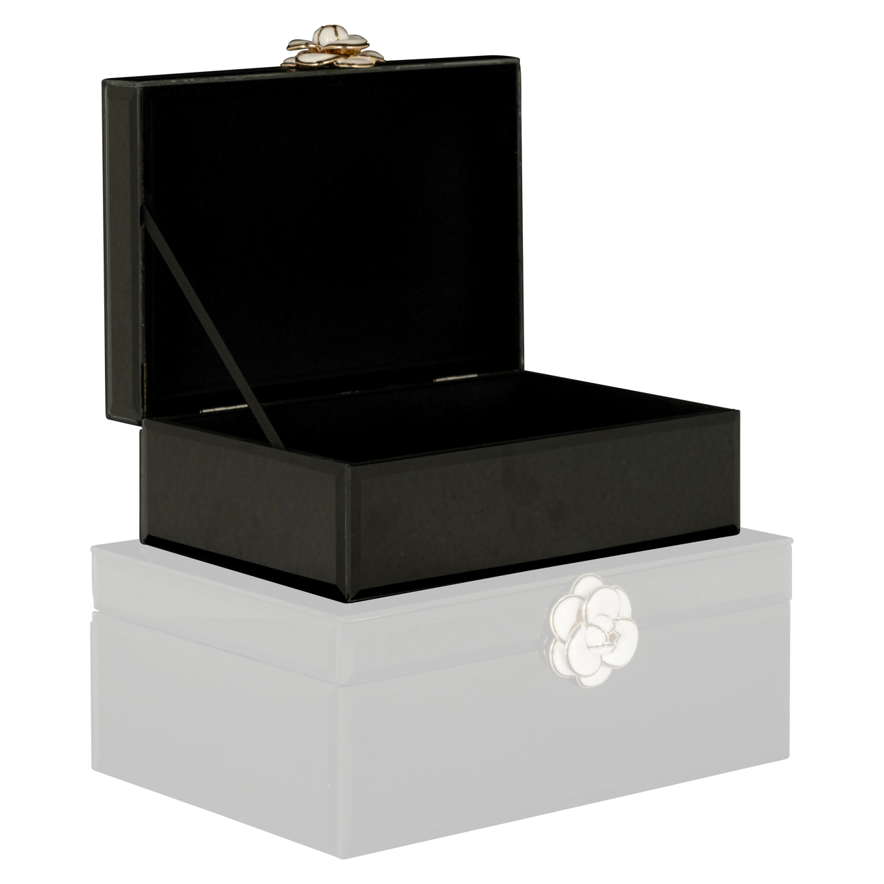 Richmond Interiors Opbergdoos Vivy black small