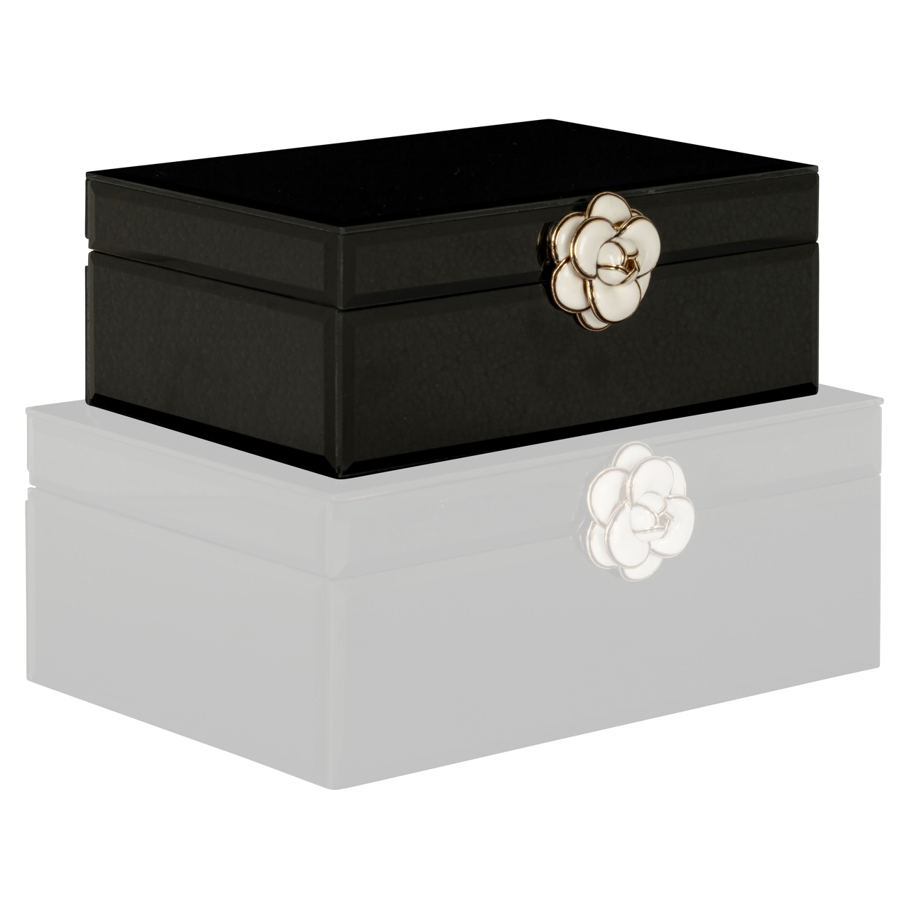 Richmond Interiors Opbergdoos Vivy black small
