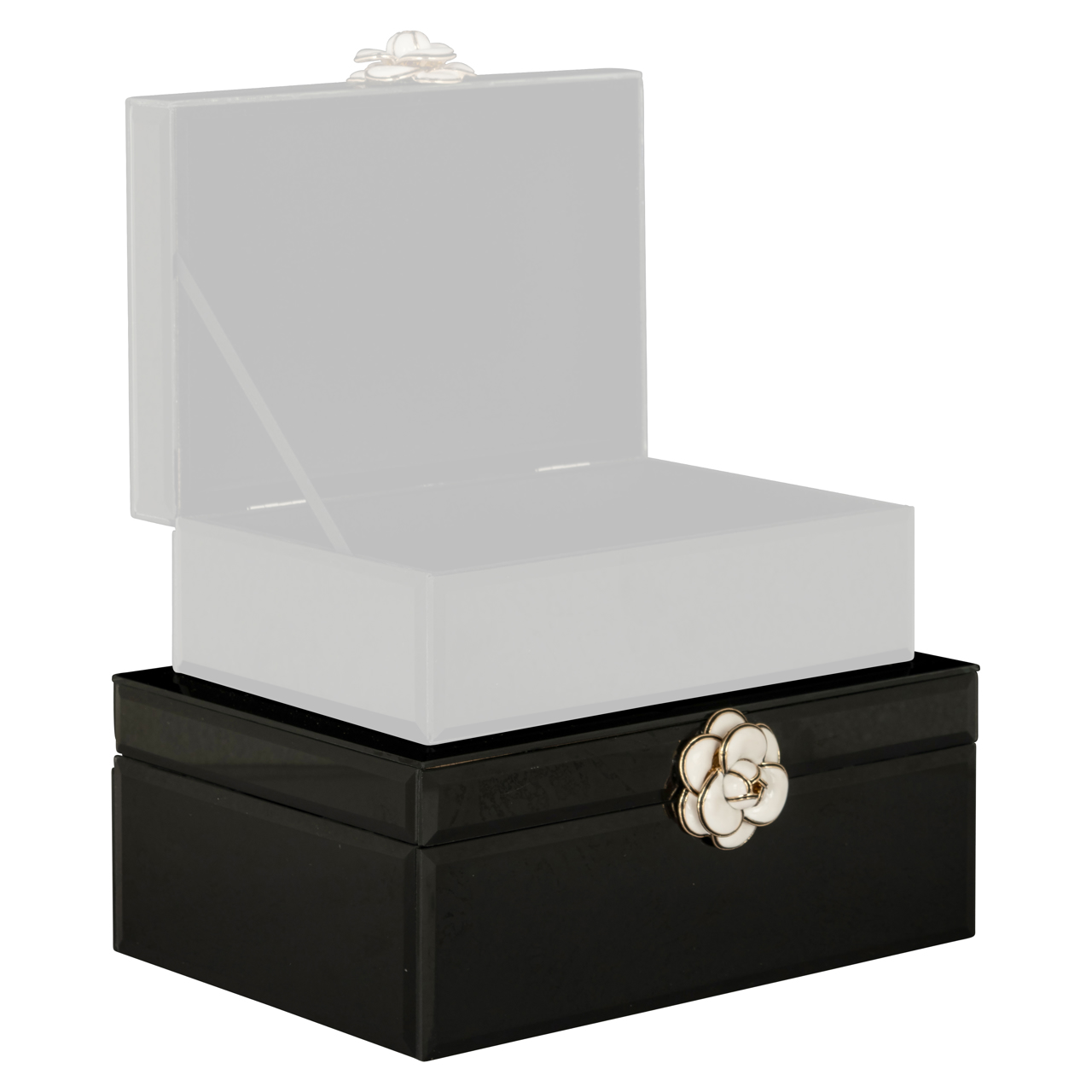 Richmond Interiors Opbergdoos Vivy black large