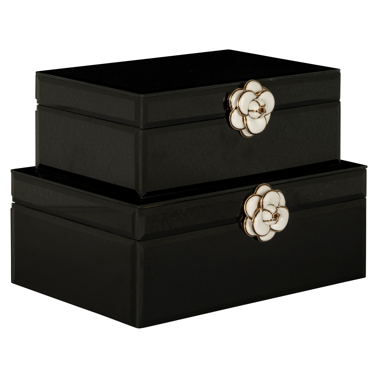 Richmond Interiors Opbergdoos Vivy black large