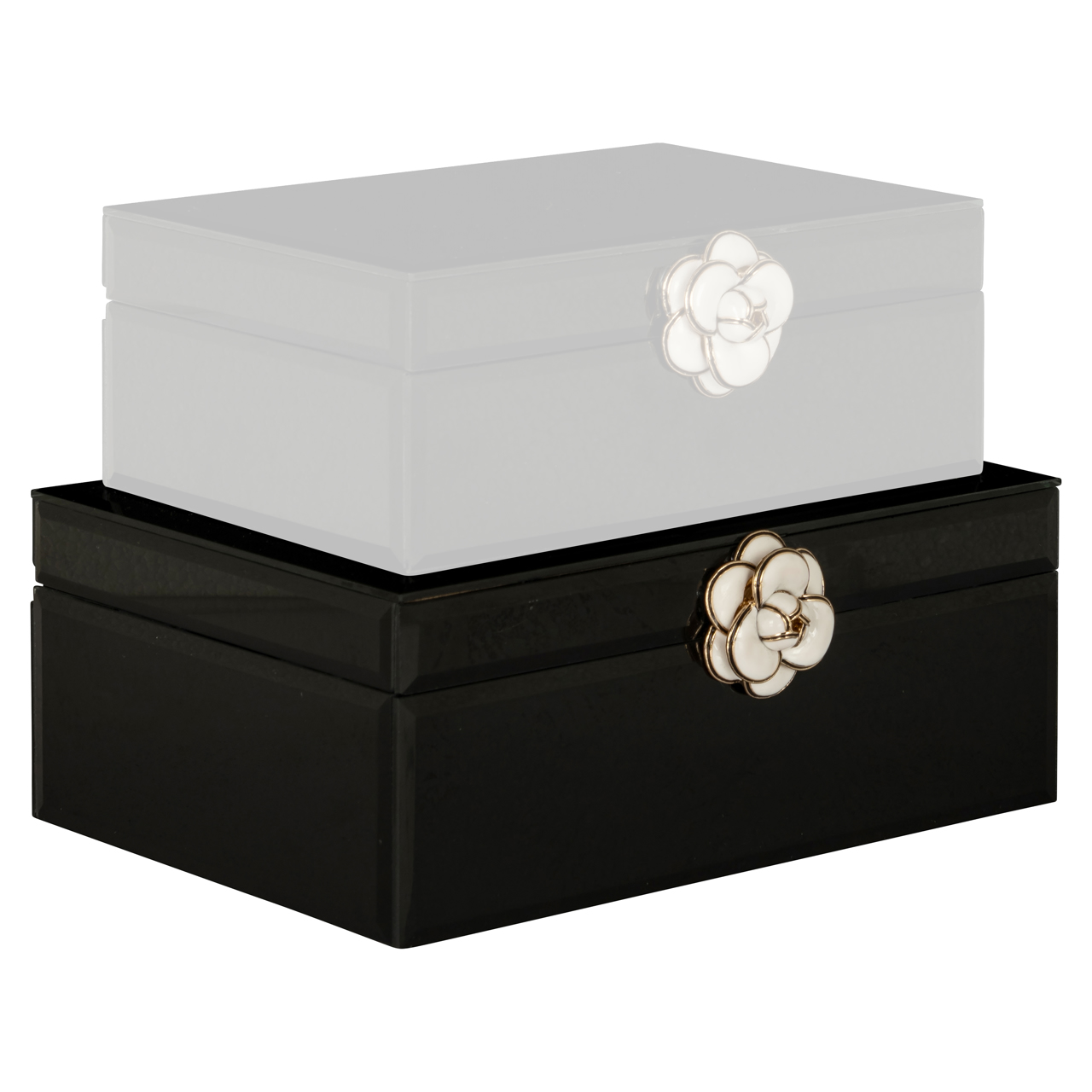 Richmond Interiors Opbergdoos Vivy black large