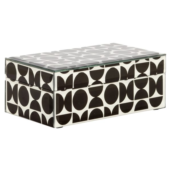 Richmond Interiors Opbergdoos Vivian black small