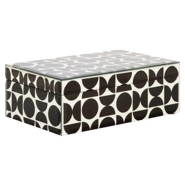 Richmond Interiors Opbergdoos Vivian black large