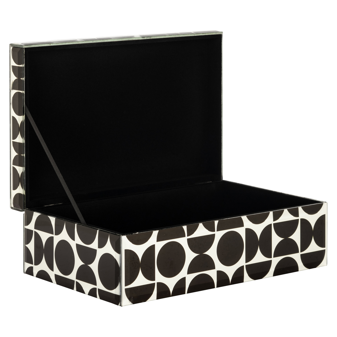 Richmond Interiors Opbergdoos Vivian black large