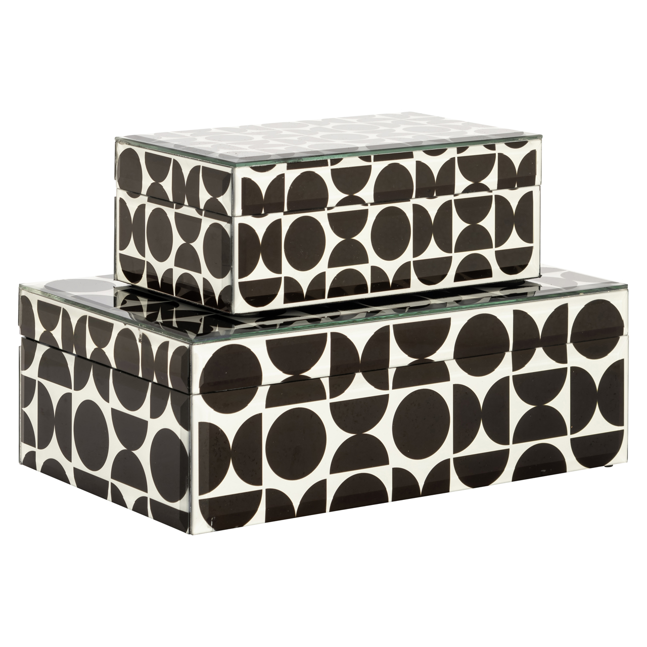 Richmond Interiors Opbergdoos Vivian black large