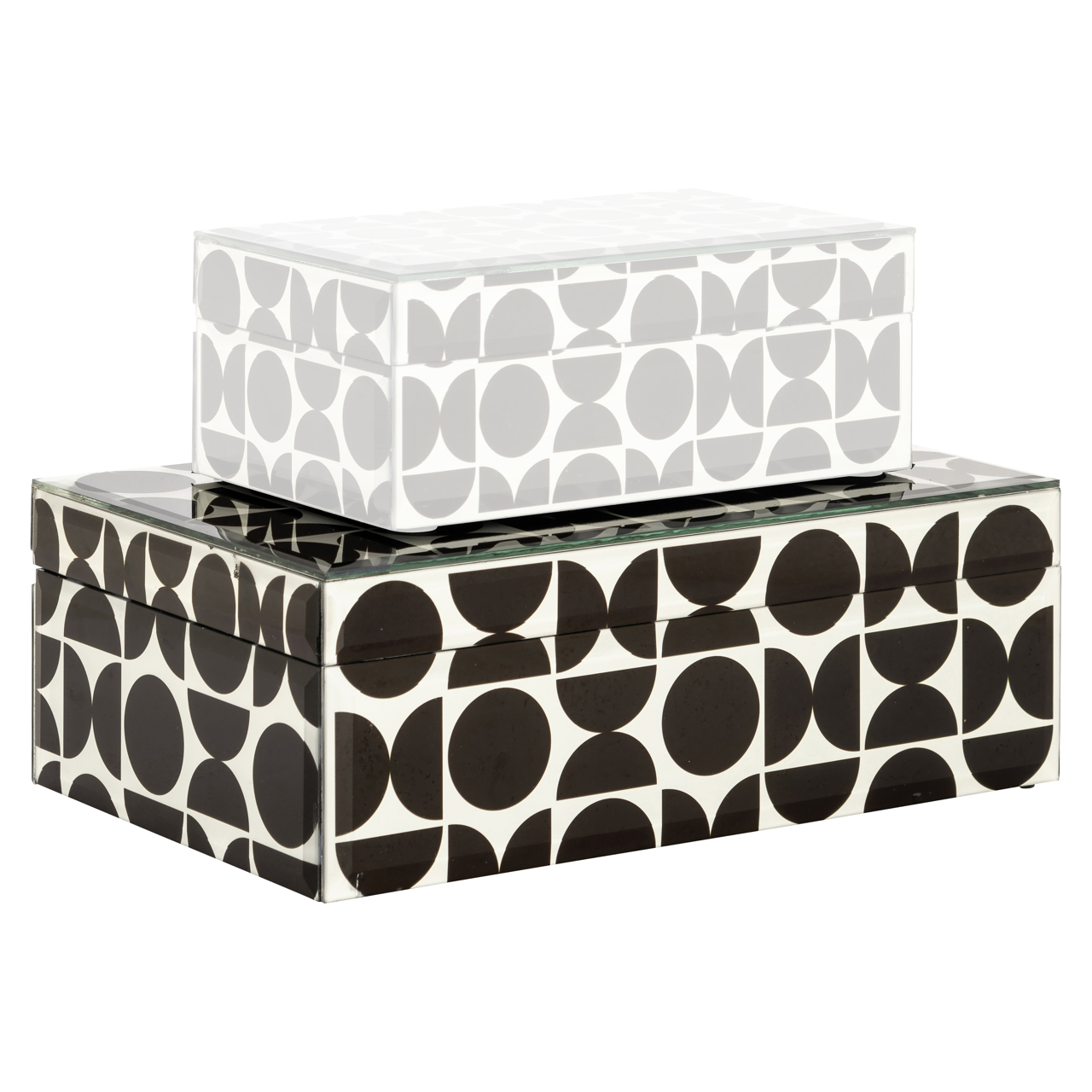 Richmond Interiors Opbergdoos Vivian black large