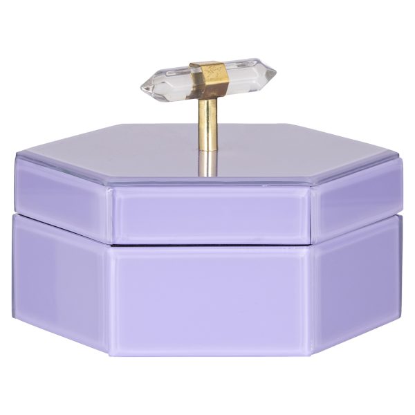 Richmond Interiors Opbergdoos Jutta purple small