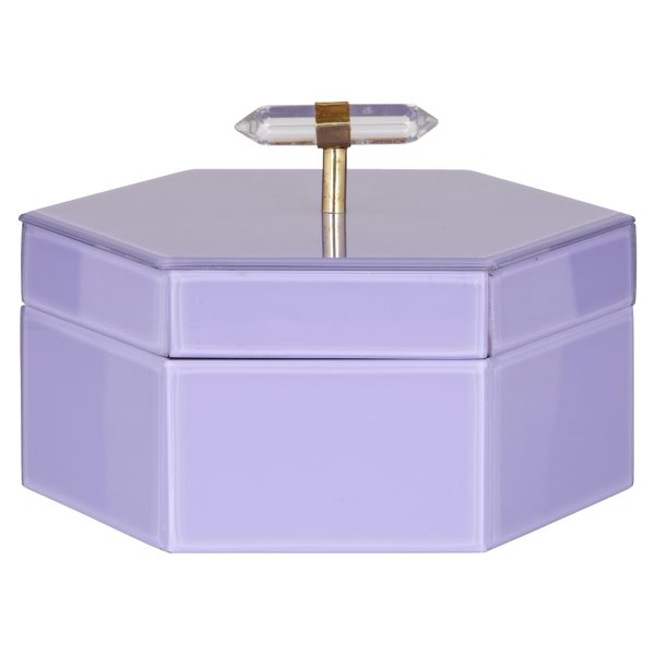 Richmond Interiors Opbergdoos Jutta purple large