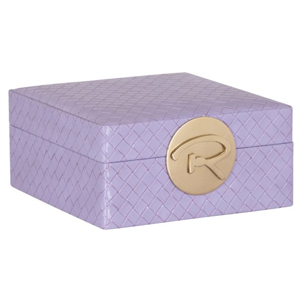 Richmond Interiors Opbergdoos Joelle purple small