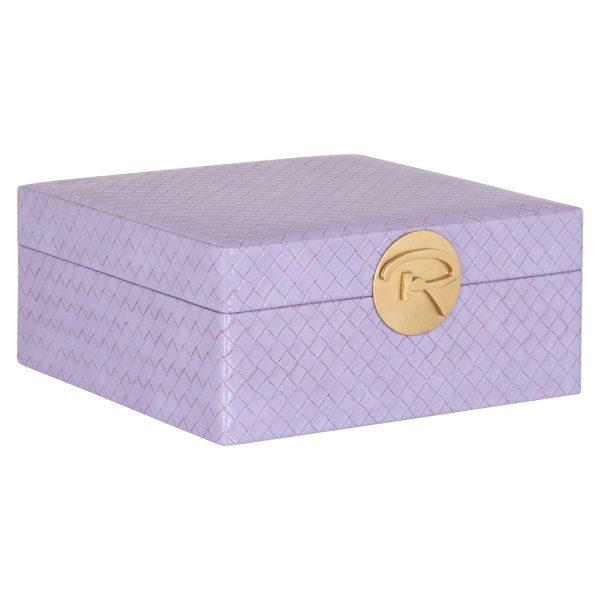 Richmond Interiors Opbergdoos Joelle purple large