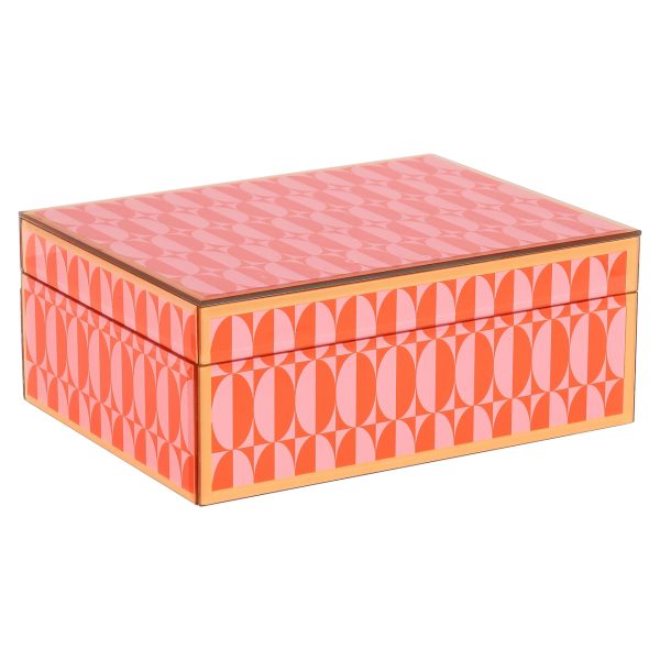 Richmond Interiors Opbergdoos Abba pink large