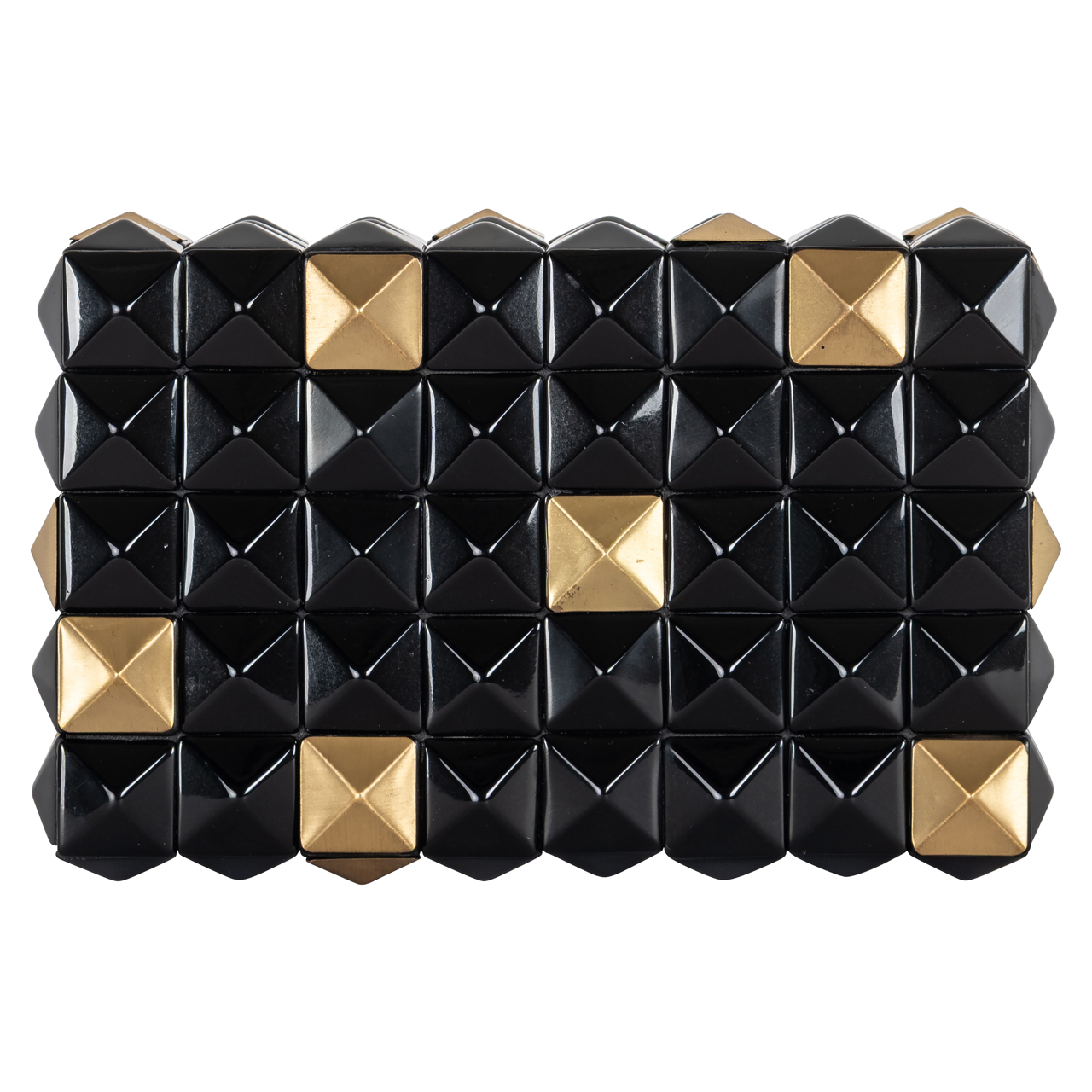 Richmond Interiors Opbergdoos Velicia black/gold