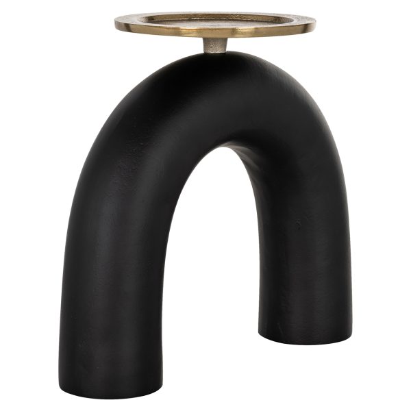 Richmond Interiors Kandelaar Livi black/gold large