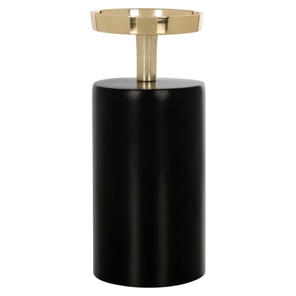 Richmond Interiors Kandelaar Caya black/gold large