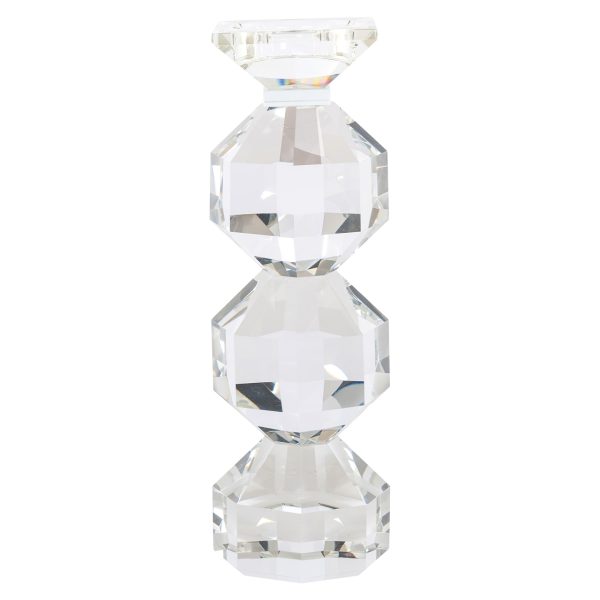 Richmond Interiors Kandelaar Safia clear transparent small