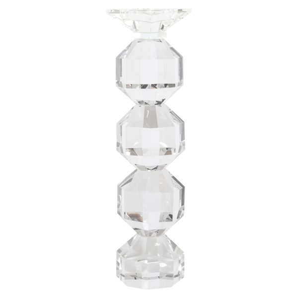 Richmond Interiors Kandelaar Safia clear transparent large