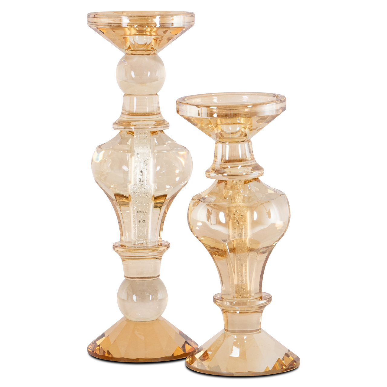 Richmond Interiors Kandelaar Dilan amber small