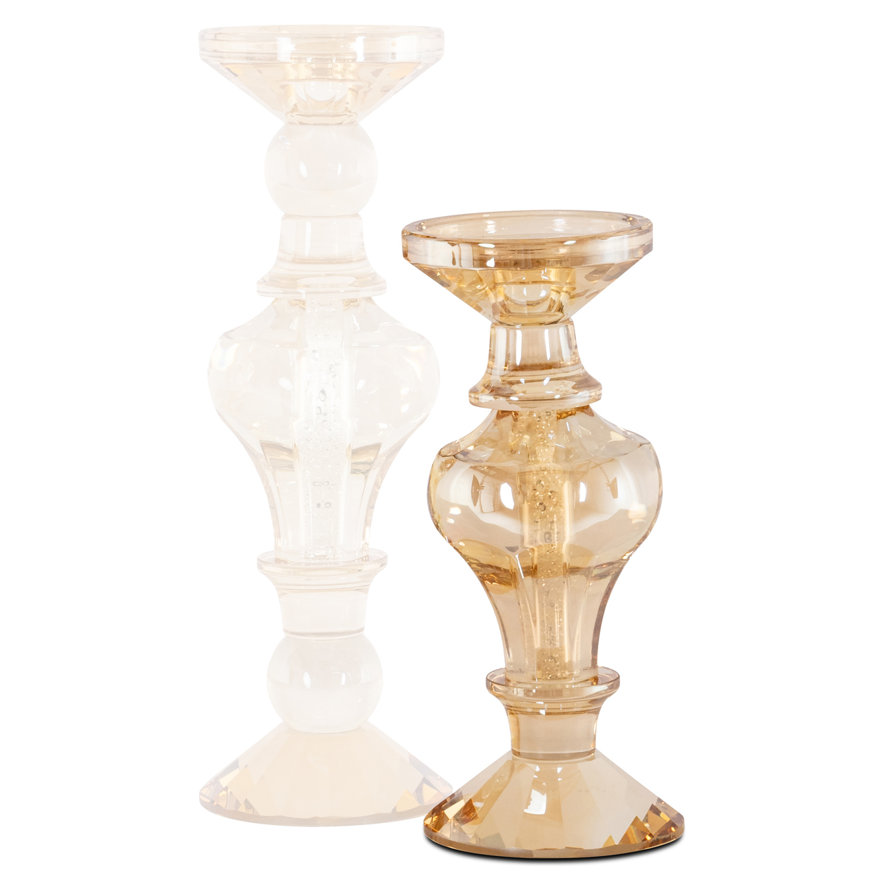 Richmond Interiors Kandelaar Dilan amber small