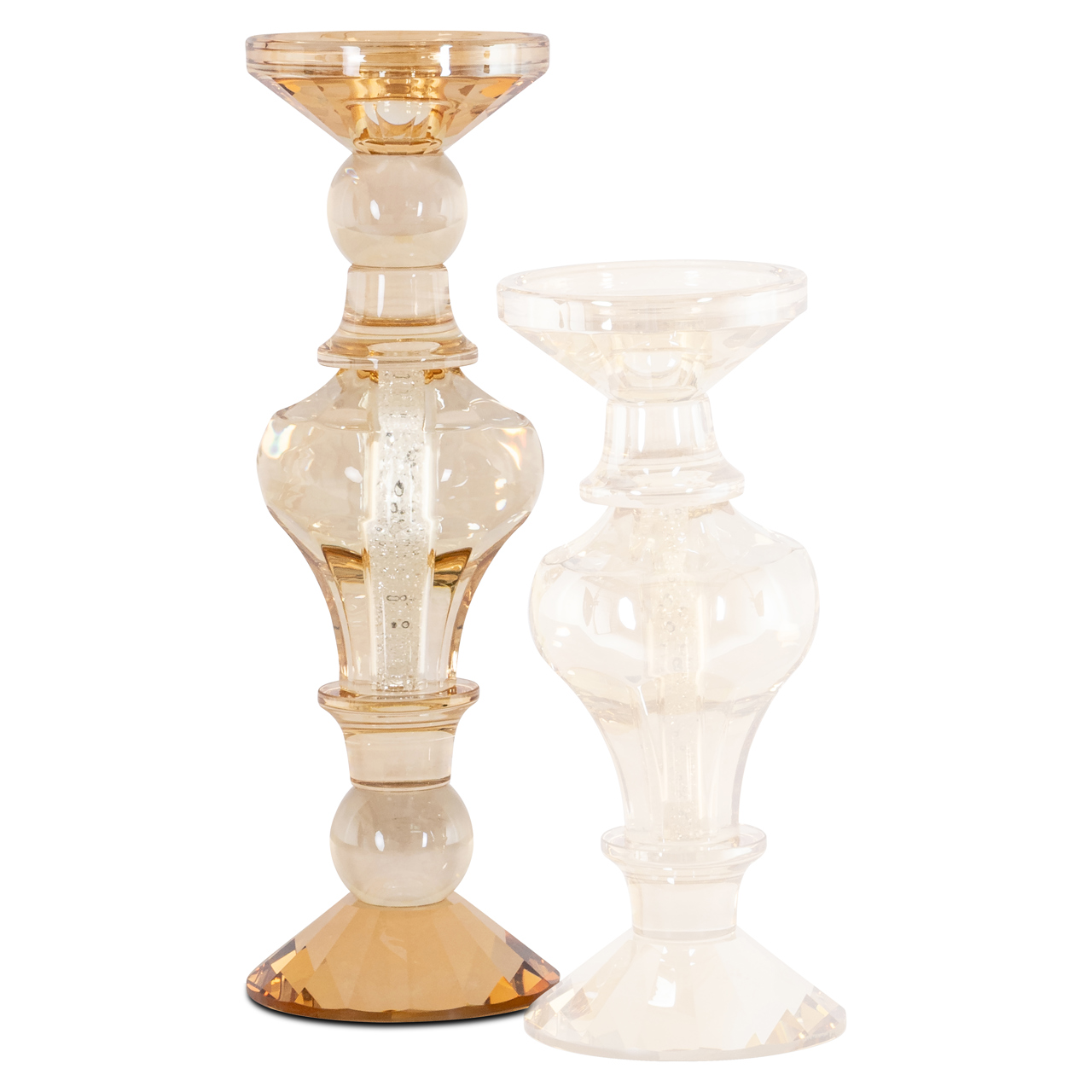 Richmond Interiors Kandelaar Dilan amber large