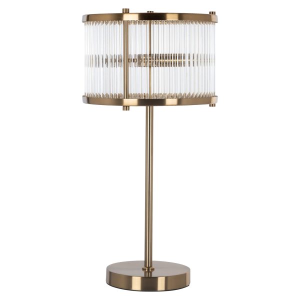 Richmond Interiors Tafellamp Loiza brushed gold