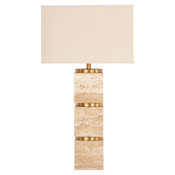 Richmond Interiors Tafellamp Jaella beige