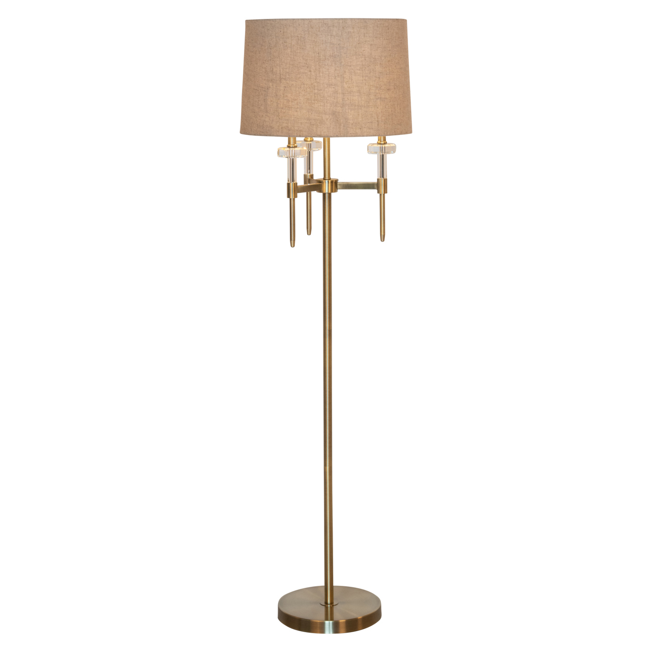 Richmond Interiors Vloerlamp Josie brushed gold