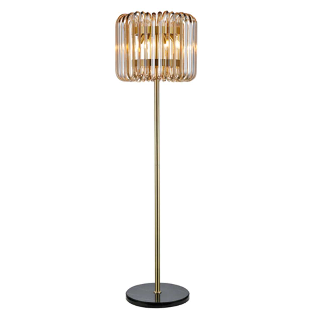 Richmond Interiors Vloerlamp Channa bronze